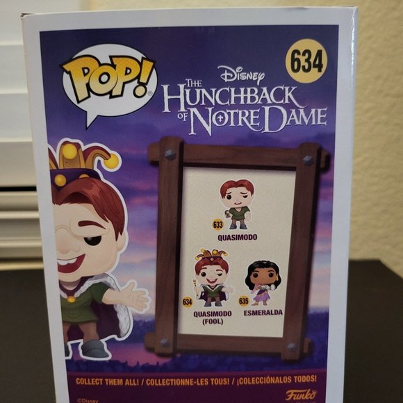 Disney The Hunchback of Notre Dame Quadimodo (Fool) Funko Pop - Picture 3 of 8